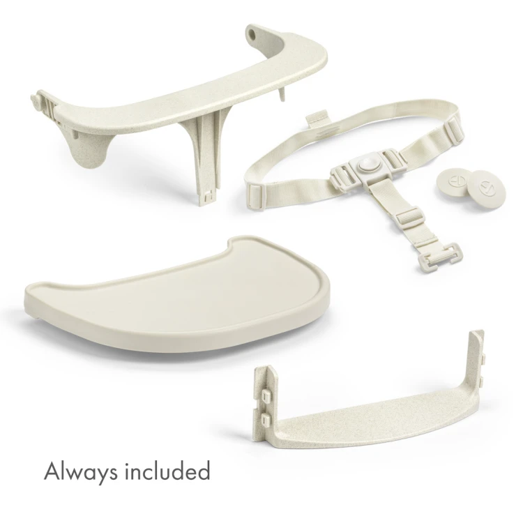 Elodie Details - krzesełko do karmienia GRACE, Vanilla White
