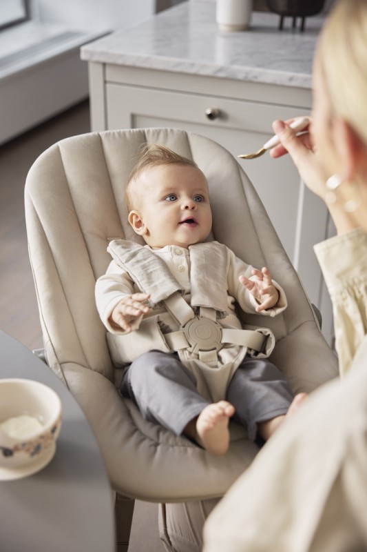 Elodie Details - Leżaczek dla noworodka Newborn Seat GRACE, Moonshell