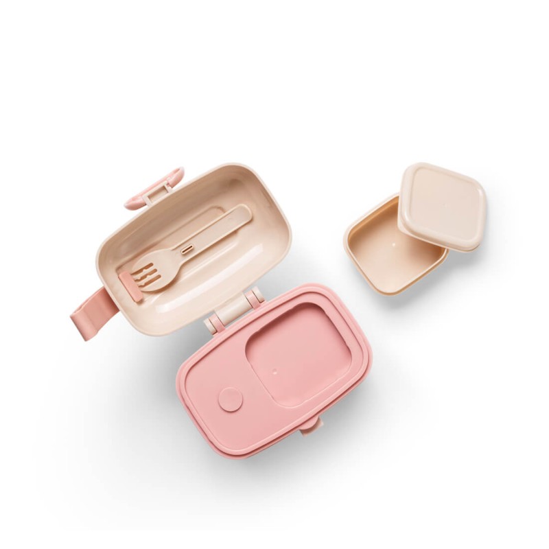 Elodie Details - Plecak BackPack MINI + Butelka na wodę + Lunchbox - River Rose - ZESTAW