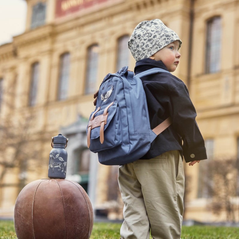 Elodie Details - Plecak BackPack MINI + Butelka na wodę - Garden Leo - ZESTAW