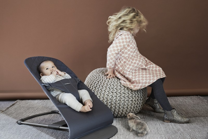 BABYBJORN - leżaczek BLISS - Granatowy
