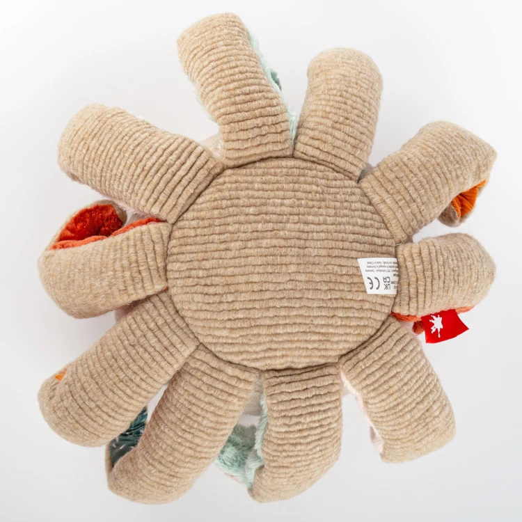 Pierwsza przytulanka Ośmiornica patchwork maskotka zabawka dzieci sigikid
