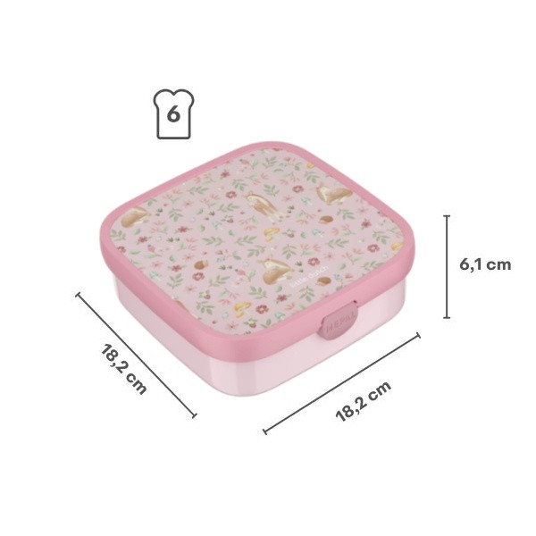 Lunchbox bento duży Fairy Garden Mepal & Little Dutch