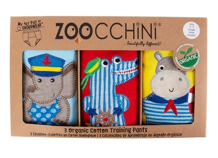 Majtki Treningowe Chłopięce Maritime Mates 2-3 lata Zoocchini
