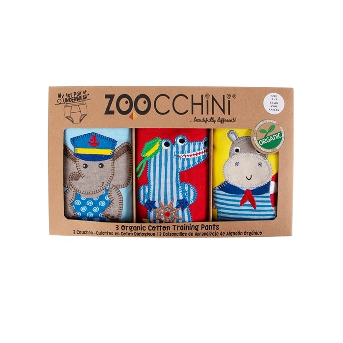Majtki Treningowe Chłopięce Maritime Mates 2-3 lata Zoocchini