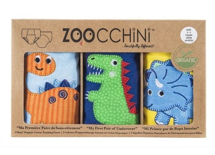 Majtki Treningowe Chłopięce 3-4 lata Jurassic Zoocchini