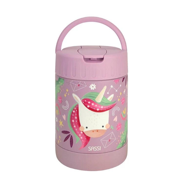 Termos obiadowy dla dzieci 350ml Jednorożec SASS