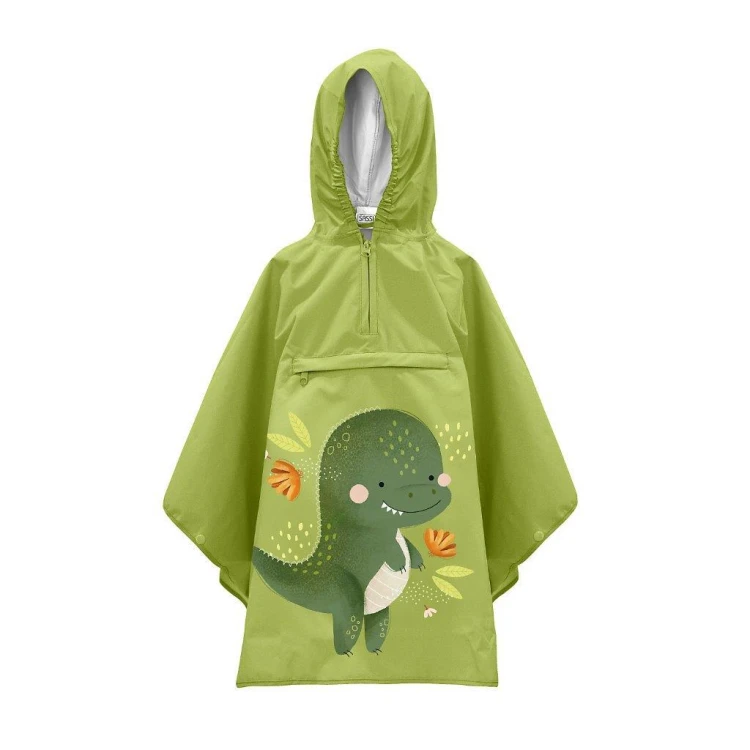 Poncho przeciwdeszczowe Dinozaur (3–5 lat) SASSI
