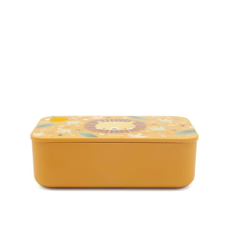 Plastikowy lunchbox pojemnik z rPET Lew SASSI