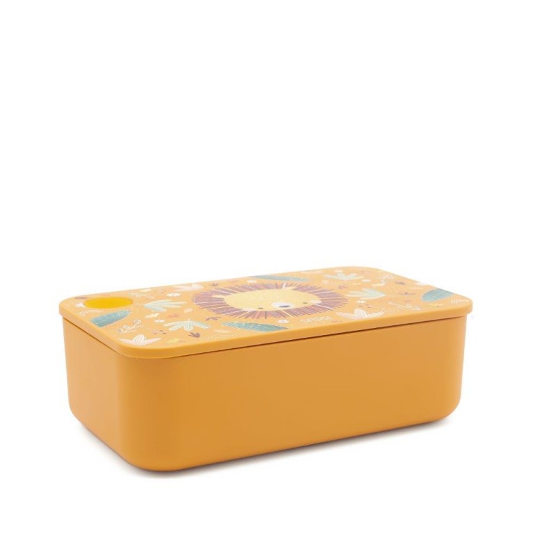 Plastikowy lunchbox pojemnik z rPET Lew SASSI