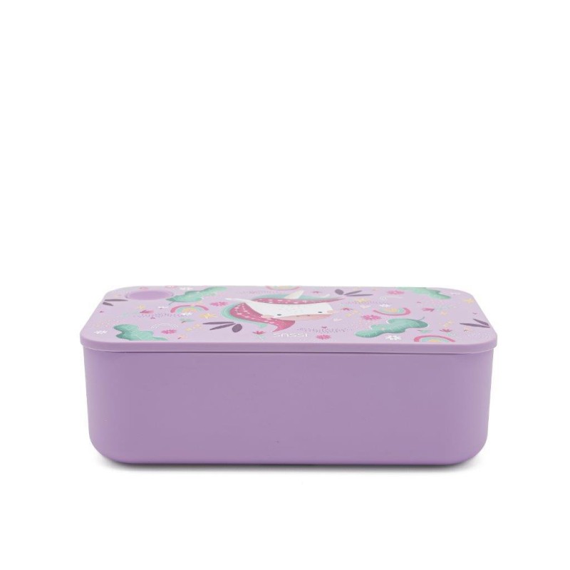 Plastikowy lunchbox pojemnik z rPET Jednorożec SASSI