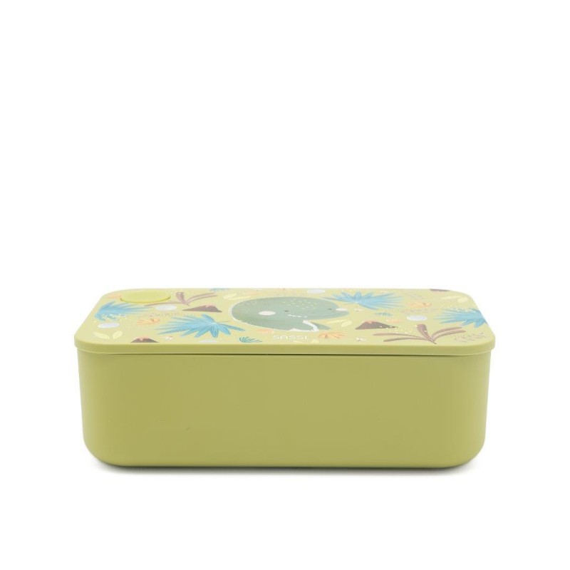 Plastikowy lunchbox pojemnik z rPET Dinozaur SASSI