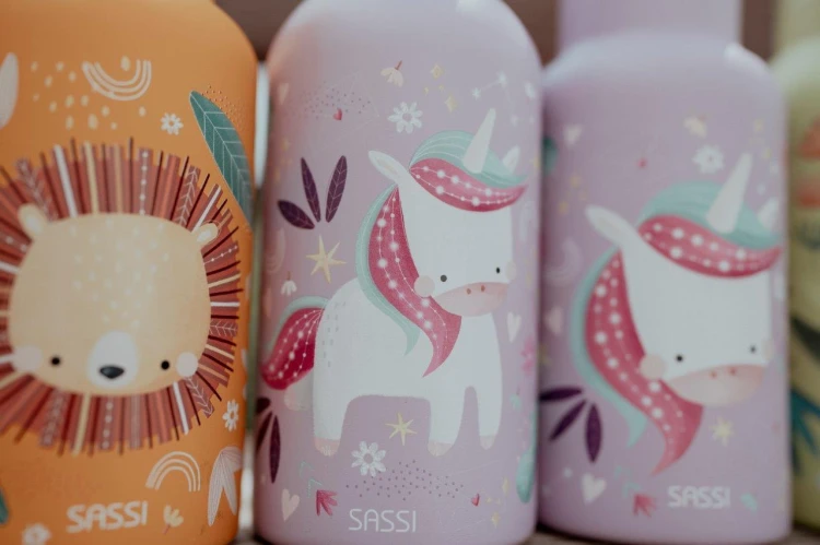 Butelka na wodę 500 ml Jednorożec SASSI