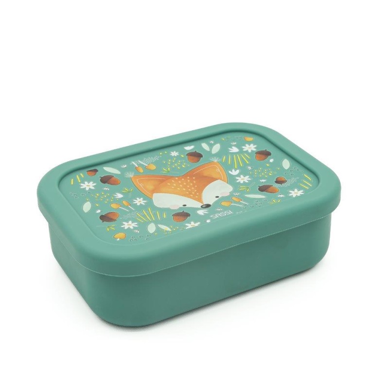 Lunchbox pojemnik silikonowy Lisek SASSI