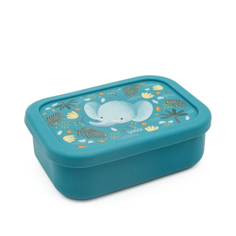 Lunchbox pojemnik silikonowy Słonik SASSI