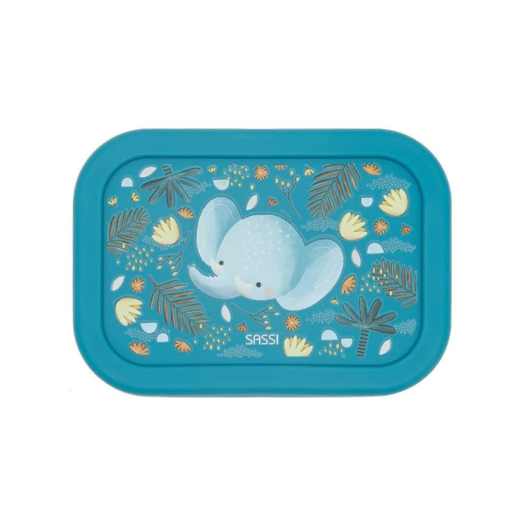 Lunchbox pojemnik silikonowy Słonik SASSI
