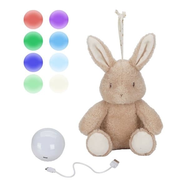 Królik interaktywny Newborn Naturals Little Dutch