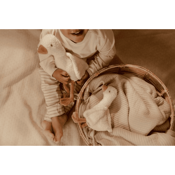 Przytulanka gąska 25 cm Newborn Naturals Little Dutch