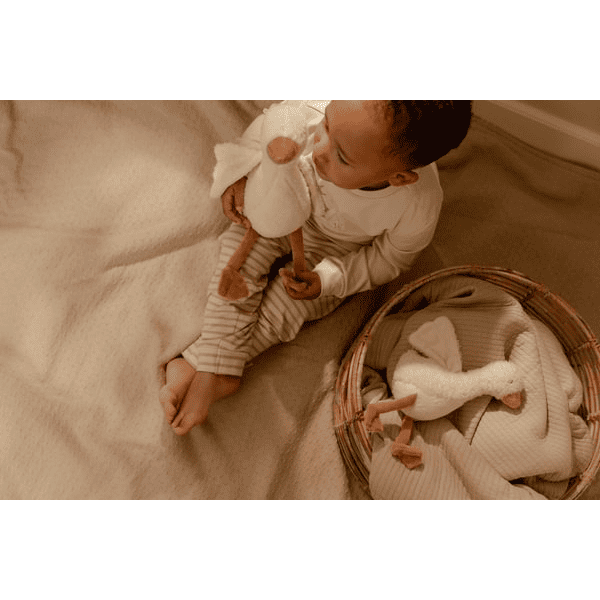 Przytulanka gąska 17 cm Newborn Naturals Little Dutch