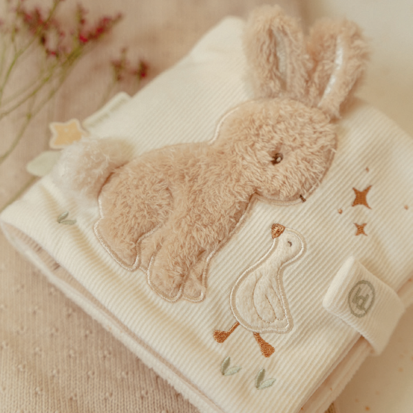 Duża książeczka aktywizująca Newborn Naturals Little Dutch