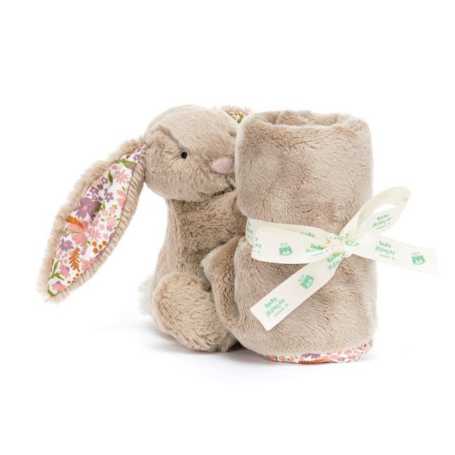 Króliczek z Kwiecistymi Uszami „Petal” Szmatka Przytulanka Beżowa 34 cm Jellycat