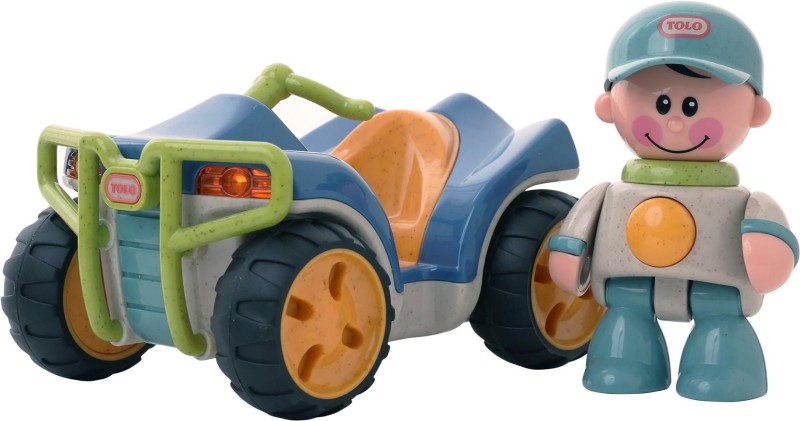 Quad z chłopcem TOLO BIO First Friends 3 lata+