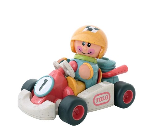 Go-Kart Auto z zawodnikiem TOLO BIO First Friends
