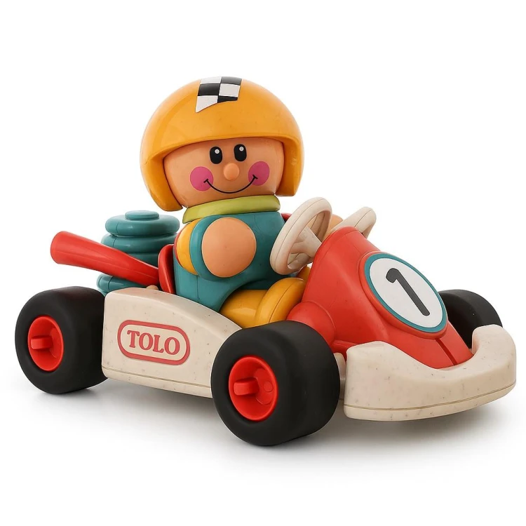 Go-Kart Auto z zawodnikiem TOLO BIO First Friends
