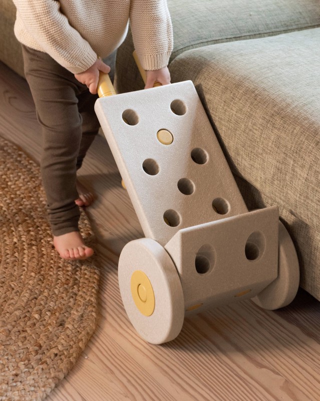 Zestaw 4 piankowych kół Sand Grey / Honey Yellow MODU