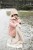Elodie Details - Kocyk Furry Knit - Faded Rose