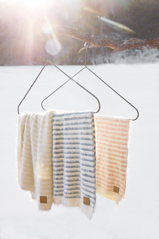 Kocyk Furry Knit Faded Rose Elodie Details
