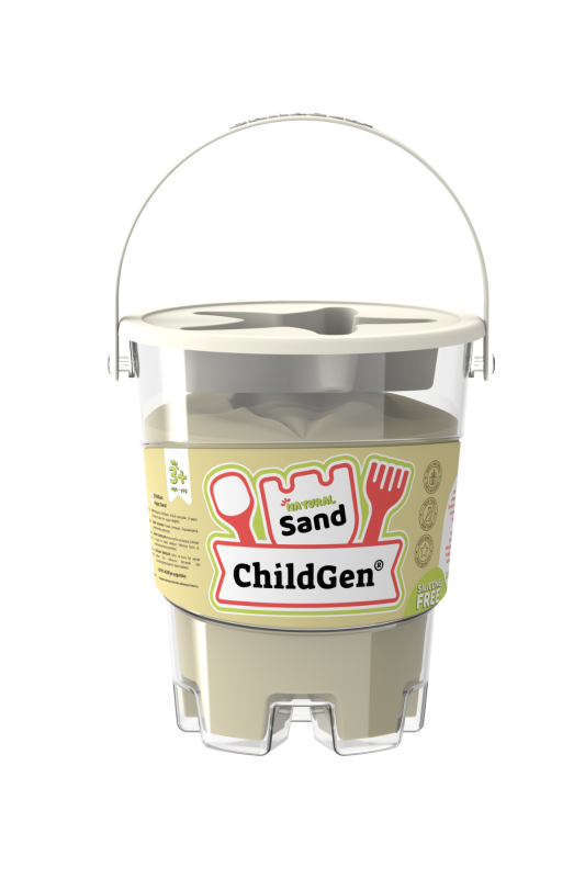 Piasek kinetyczny 100% naturalny 500g NATURALNY ChildGen