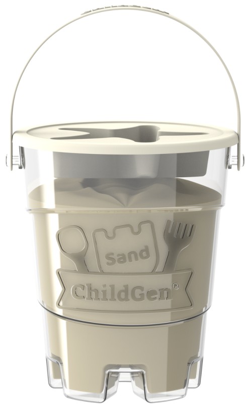 Piasek kinetyczny 100% naturalny 500g NATURALNY ChildGen
