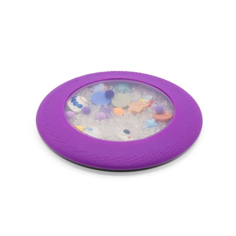 Sensoryczny dysk z figurkami A-Ku-Ku! Peekaboo Galaktyka Jellystone Designs