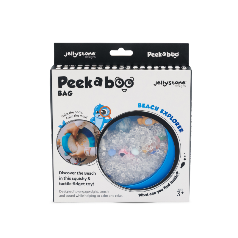 Sensoryczny dysk z figurkami A-Ku-Ku! Peekaboo Plaża Jellystone Designs 
