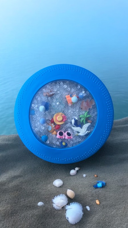 Sensoryczny dysk z figurkami A-Ku-Ku! Peekaboo Plaża Jellystone Designs 