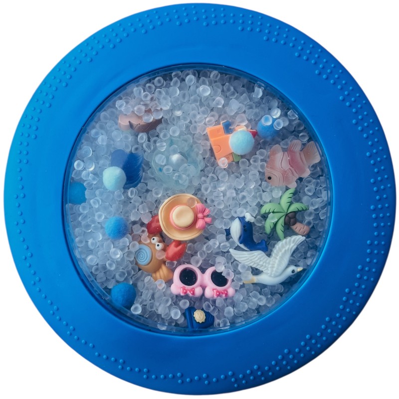 Sensoryczny dysk z figurkami A-Ku-Ku! Peekaboo Plaża Jellystone Designs 