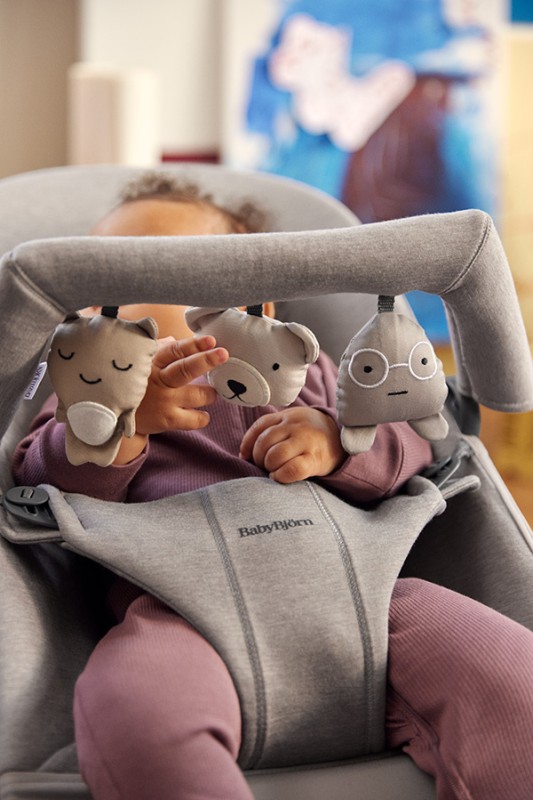Zabawka do leżaczka Soft Friends Neutrals BABYBJORN