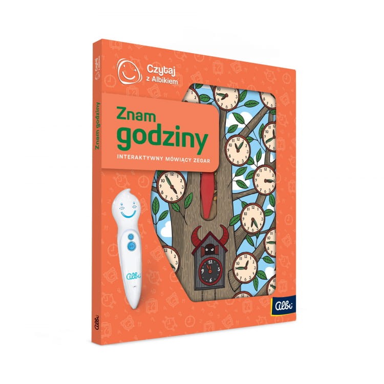 Czytaj z Albikiem Znam Godziny Mówiący Zegar Albi