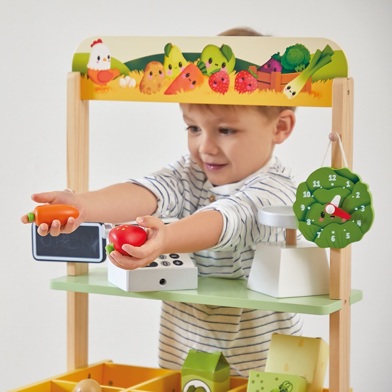 Duży sklep warzywniak Farma 3+ Janod