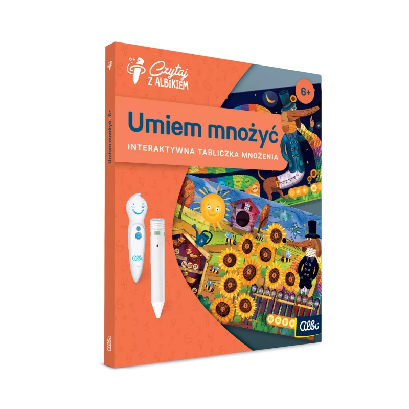Czytaj z Albikiem Tabliczka Mnożenia Albi
