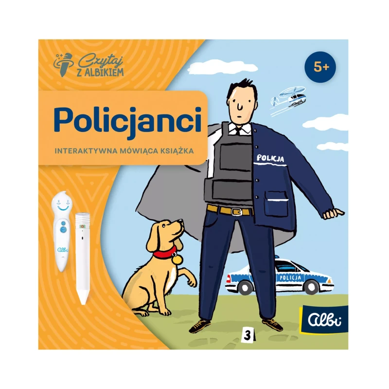Czytaj z Albikiem Zawody Policjanci książka Albi 