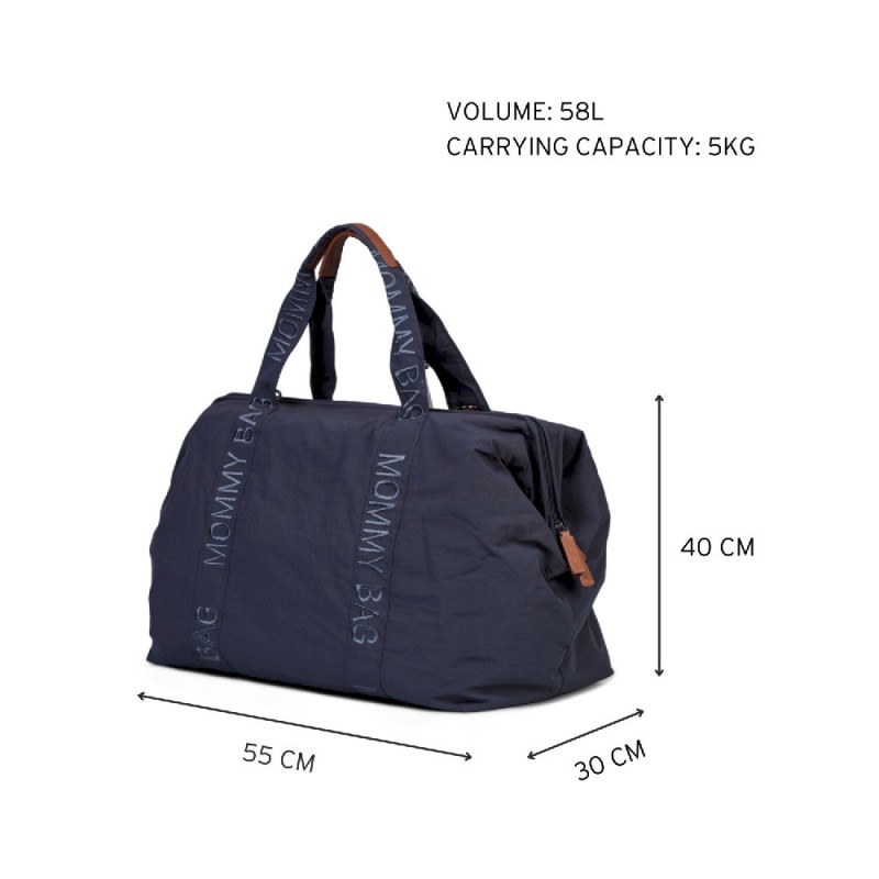 Torba Mommy Bag Signature Urban Dark Grey Childhome