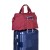 Torba Mommy Bag Signature Urban Burgundy Childhome
