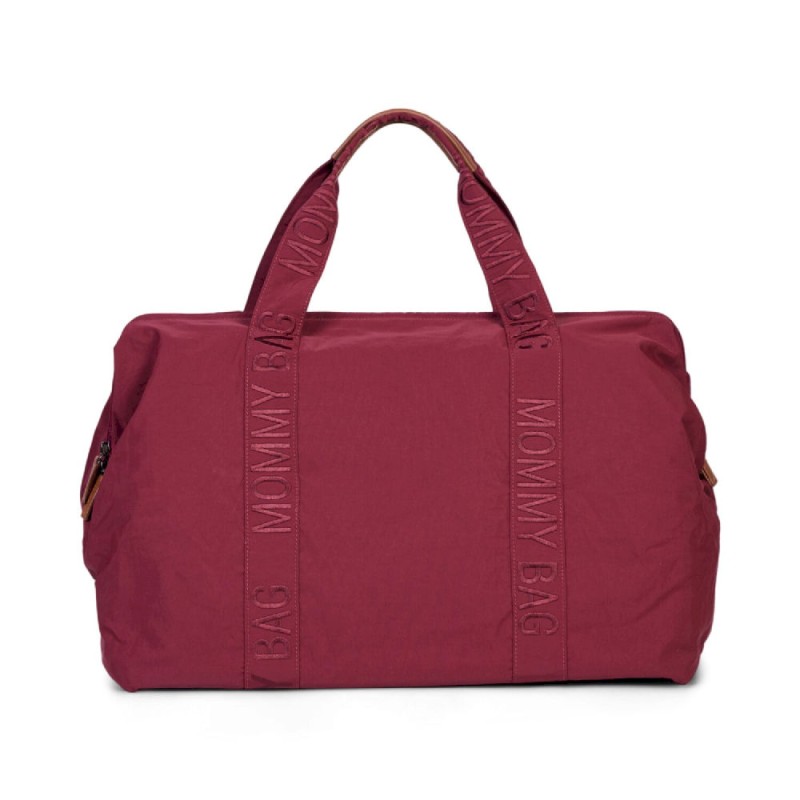 Torba Mommy Bag Signature Urban Burgundy Childhome