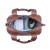 Torba do wózka Mommy Club Vegan Leather Dark Brown Childhome