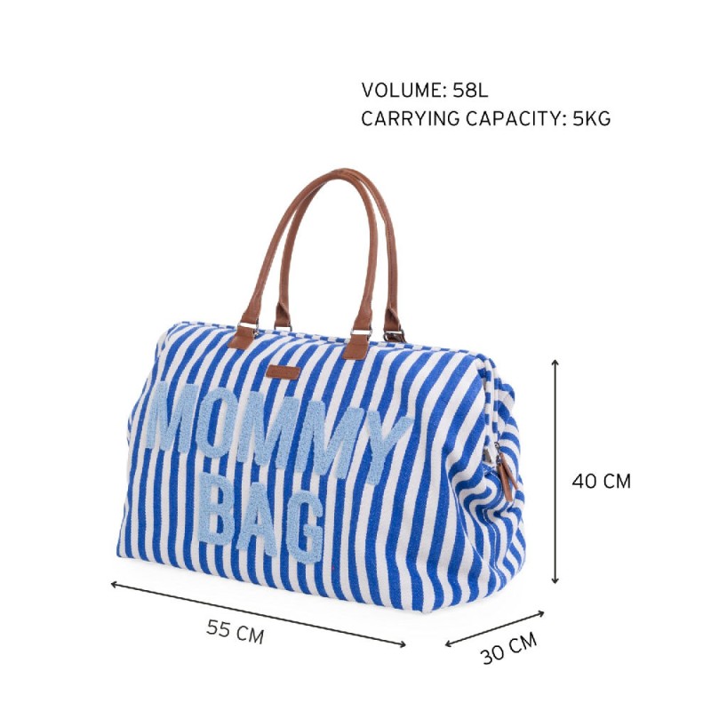 Torba Mommy Bag Electrique Blue Childhome