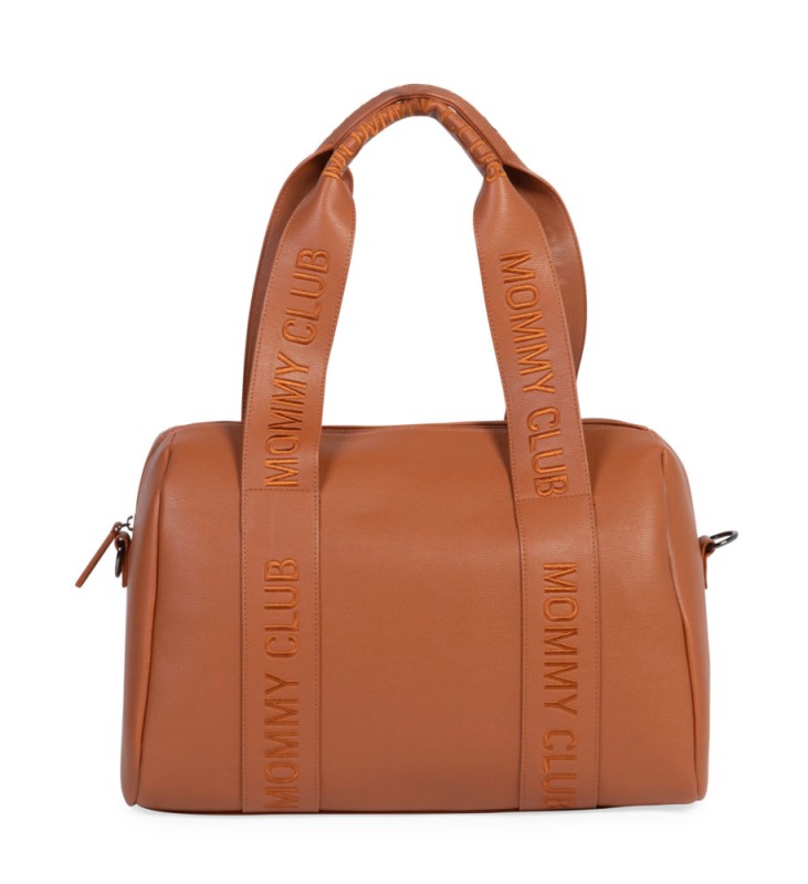 Torba do wózka Mommy Club Vegan Leather Brown Childhome
