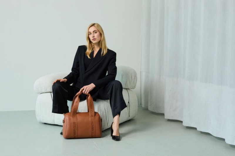 Torba do wózka Mommy Club Vegan Leather Brown Childhome