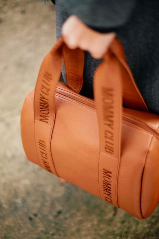 Torba do wózka Mommy Club Vegan Leather Brown Childhome